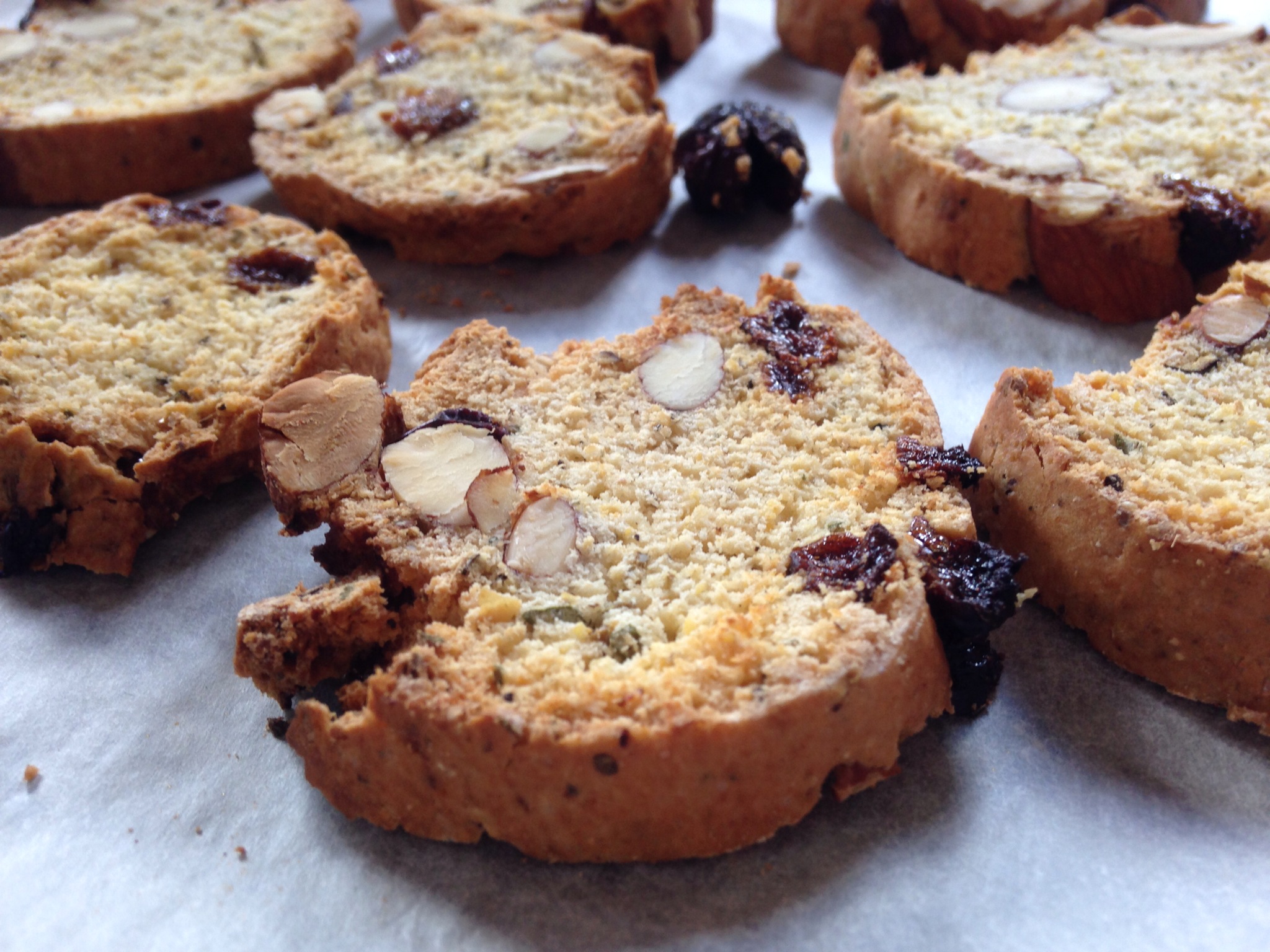 Black Pepper, Rosemary & Fennel Biscotti