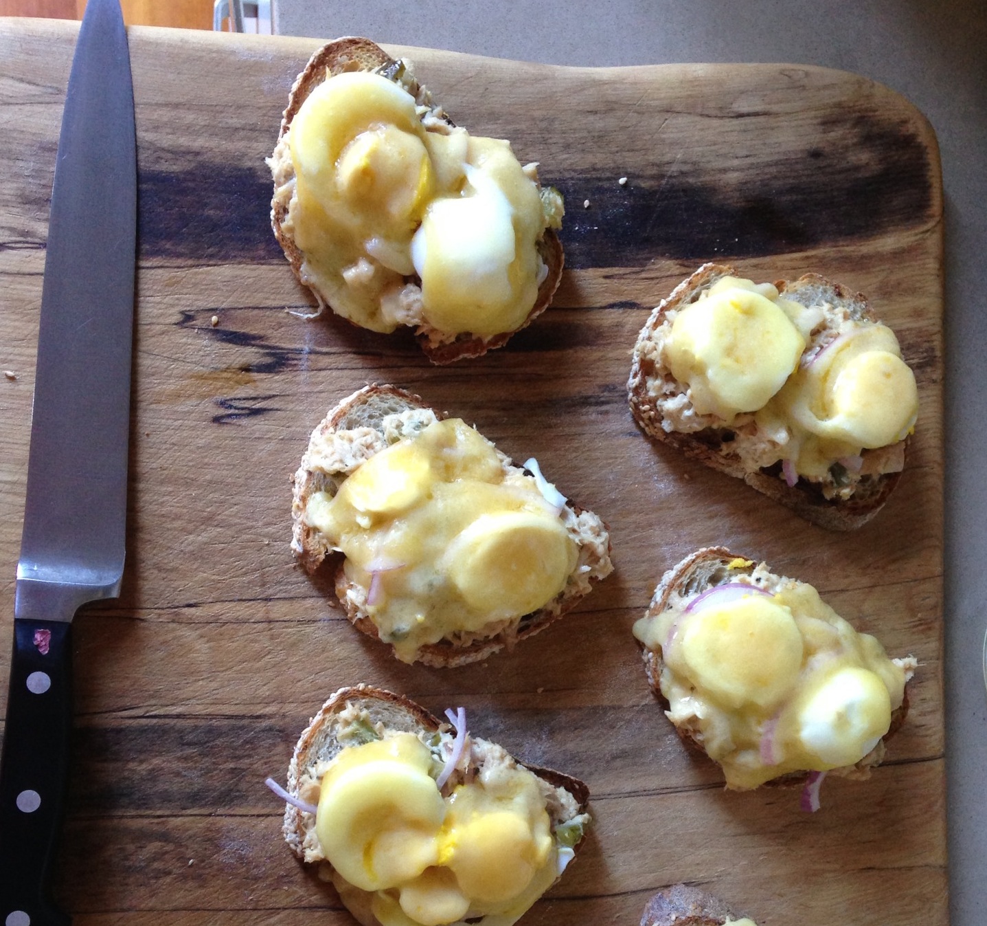 Christmas Eve Tuna Melts